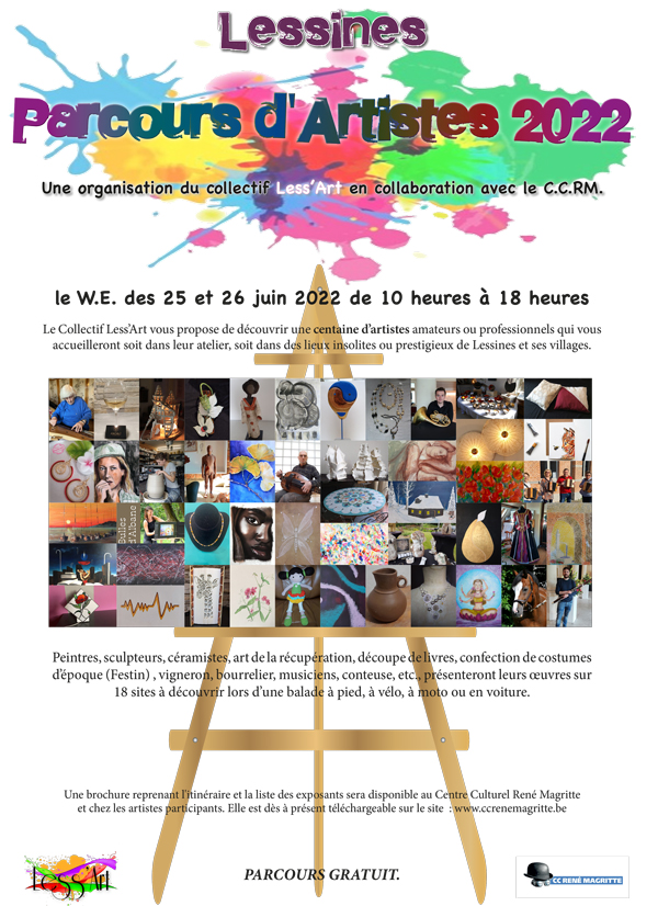 Affiche A3 Parcours artistes 2022