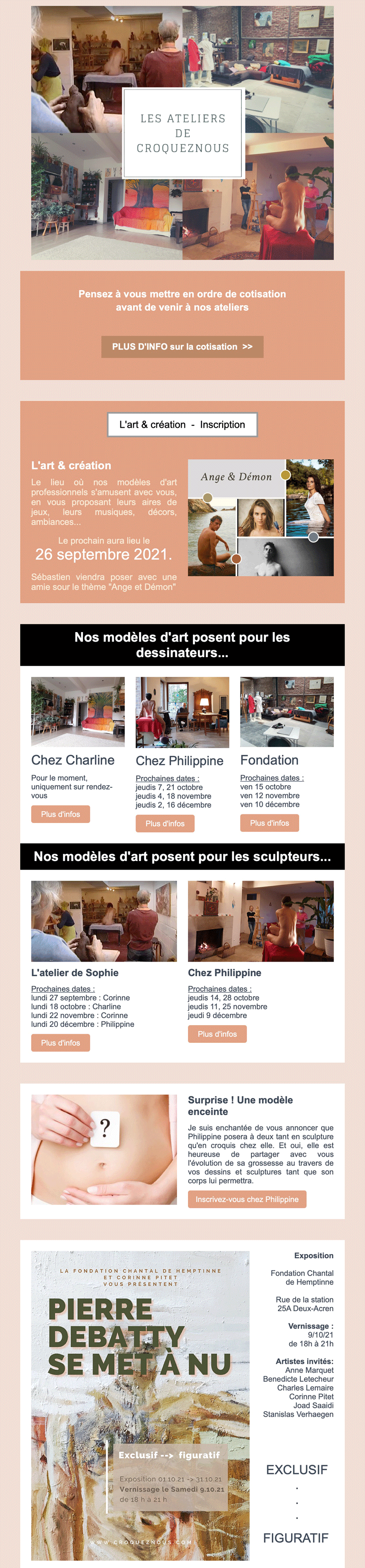 Nouveaux ateliers 