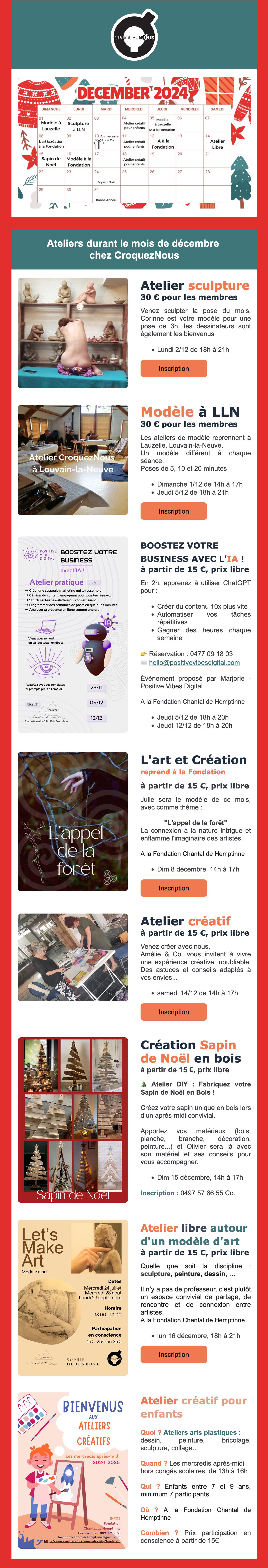 newsletter decembre 24